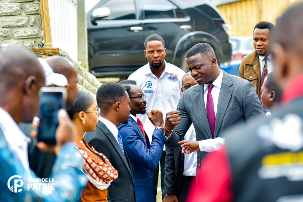 Moment d’échange avec la jeunesse congolaise
